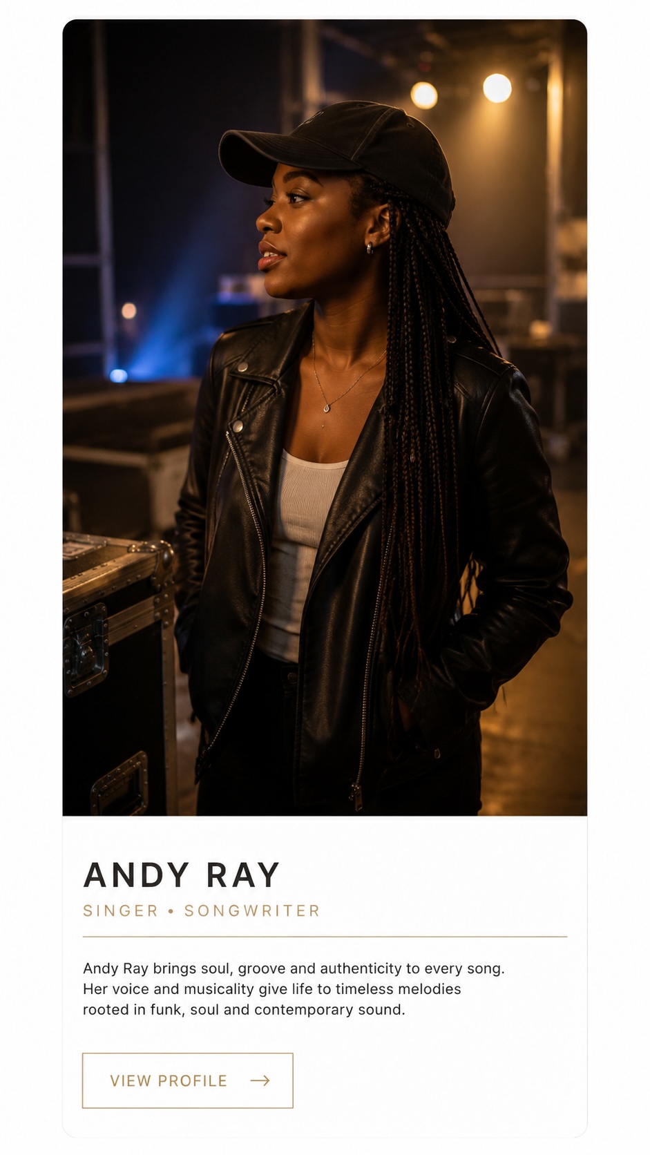 Singer · Songwriter
