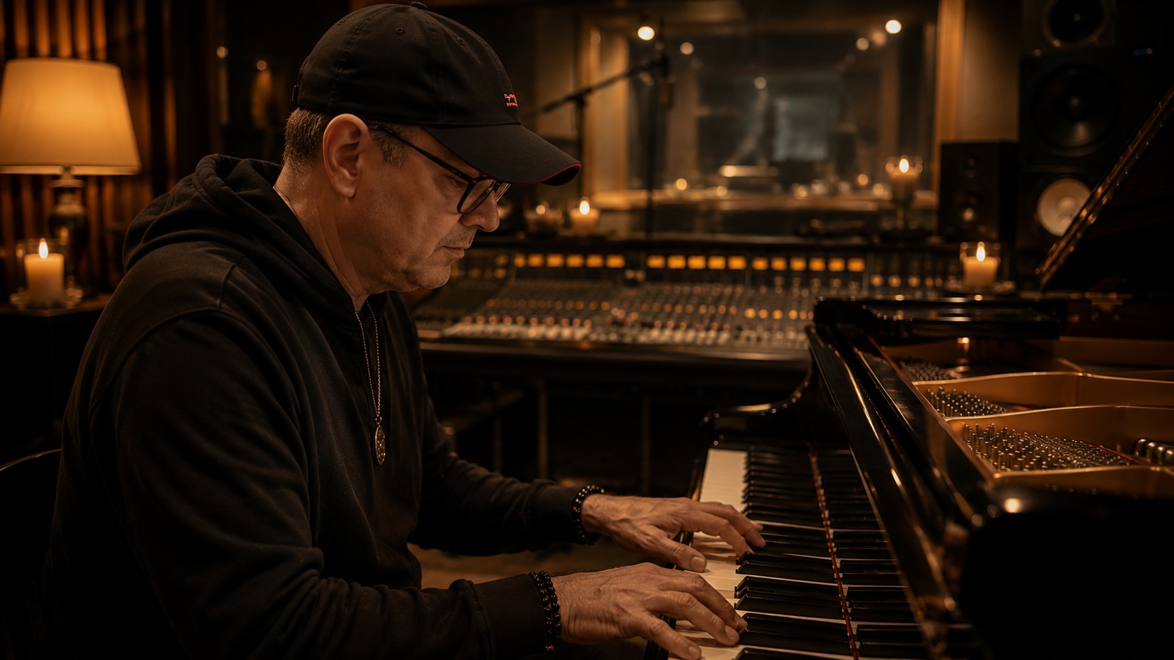 EFFEMUSICPROD music studio with piano